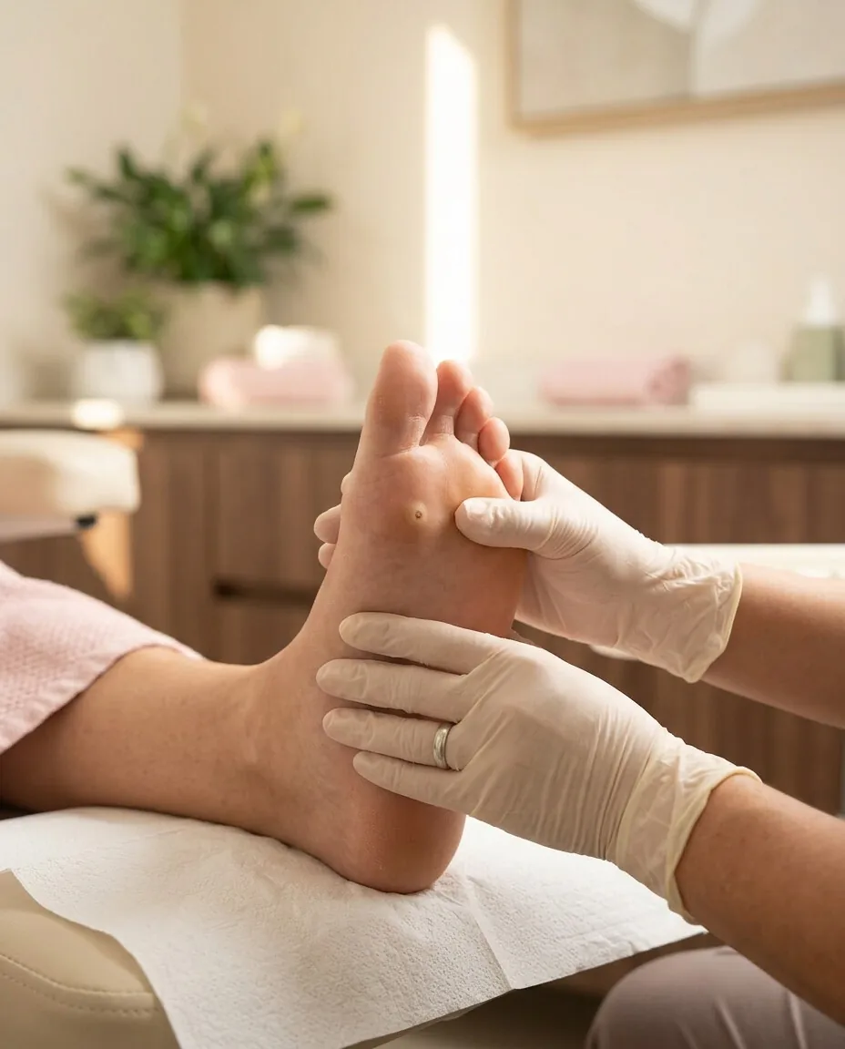 Callos, durezas y dolor plantar